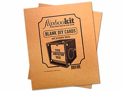 Blank Card Kit for FlipBooKit