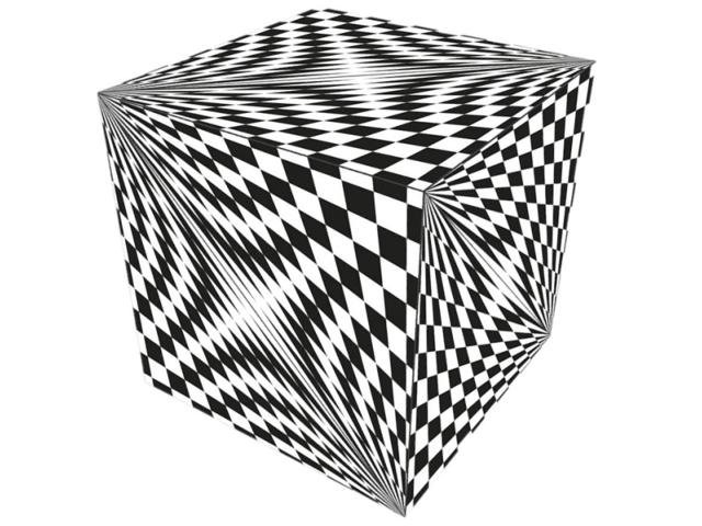 Geobender Cube "Abstract-2"