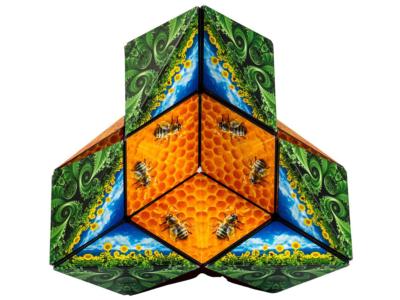 Geobender Cube "Bees"