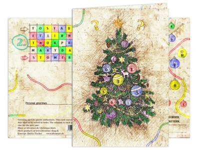 Christmas Puzzle Cards - Set of 3