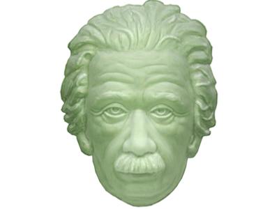 Einstein Hollow Face Illusion